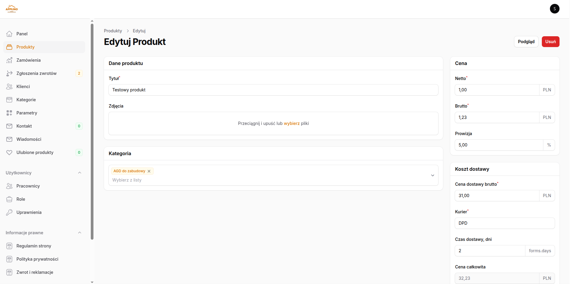 System zarządzania - 10