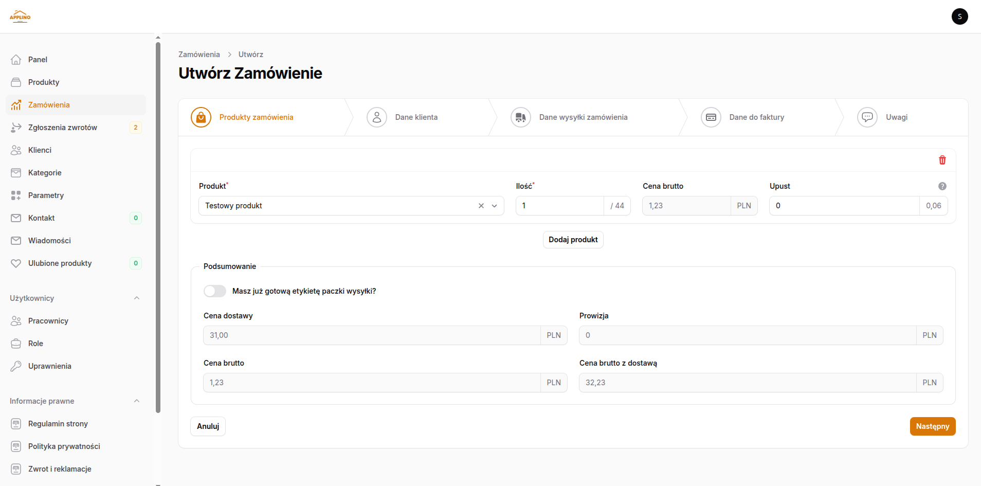 System zarządzania - 11