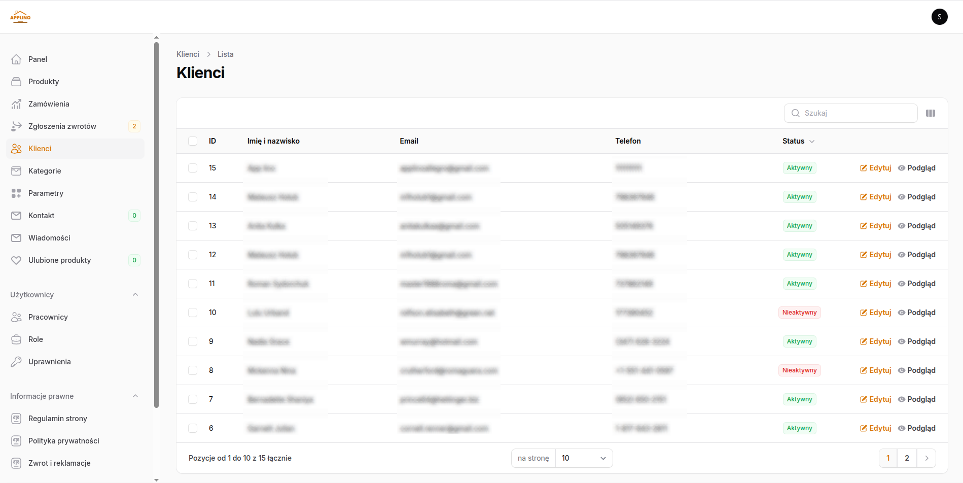 System zarządzania - 5