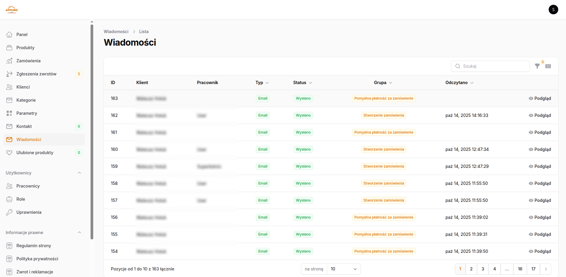 System zarządzania - 6